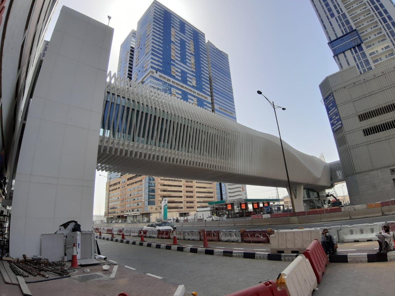 The bridge between the towers