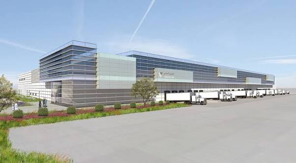 Design rendering of the facility